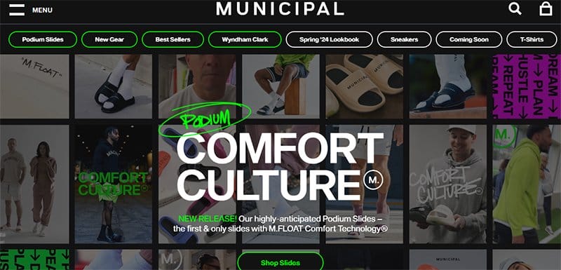 19. MUNICIPAL - Amazing Flat Design Websites