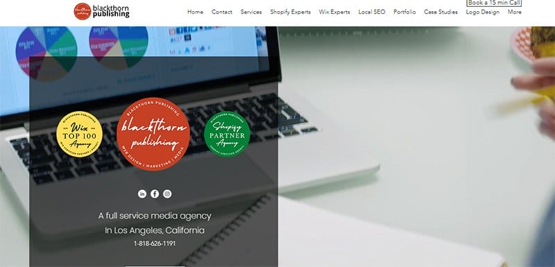 2. Blackthorn Publishing - Best Publisher Websites Example