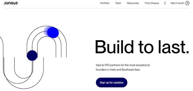26. Jungle Ventures - Best Examples of Venture Capital Website Design