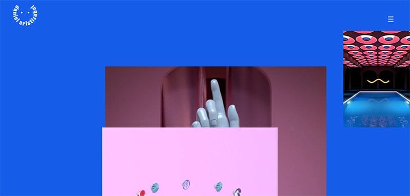 3. Daniel Aristizabal - Inspiring Art Director Portfolio Example