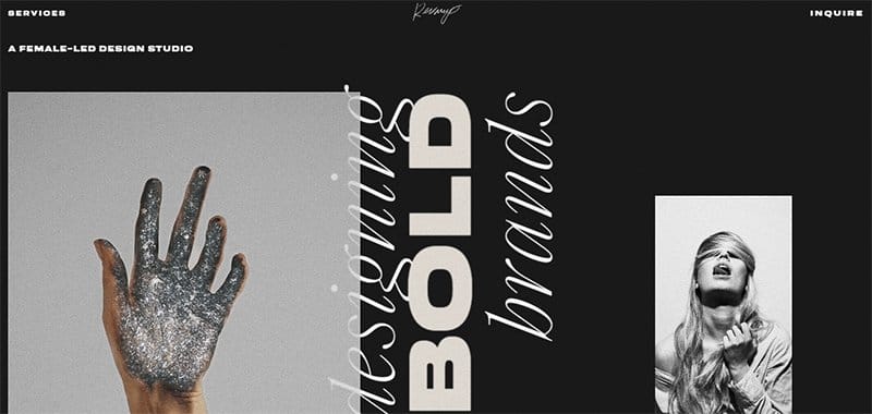 3. Revamp Design Studio - Futuristic Website Design Example