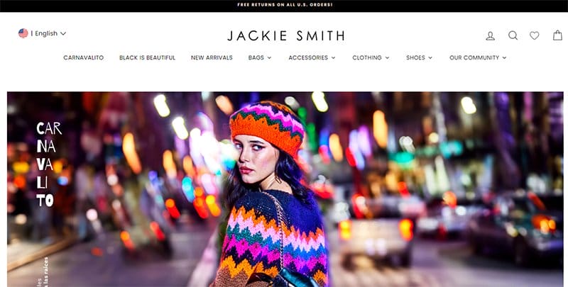 30. Jackie Smith - Above-the-Fold Content Examples to Inspire