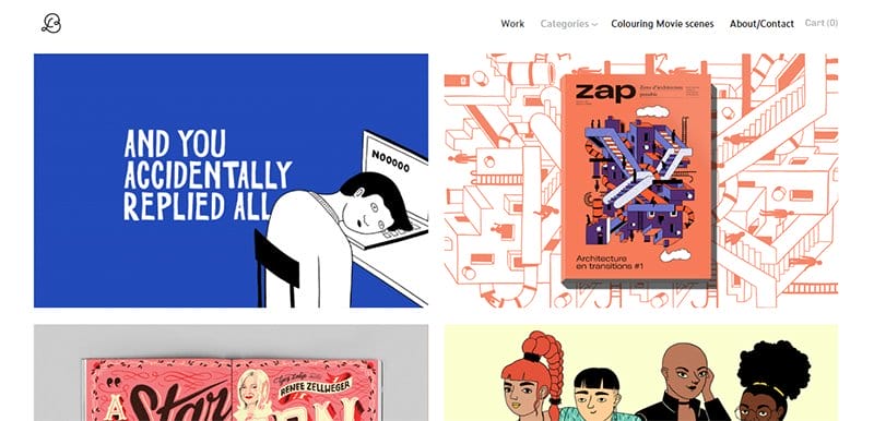 5. Laurene Boglio - Inspiring Art Director Portfolio Example