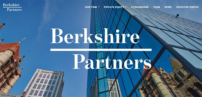 7. Berkshire Partners - Outstanding Examples of Private Equity Website Example