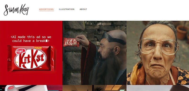 7. Simon Koay - Inspiring Art Director Portfolio Example